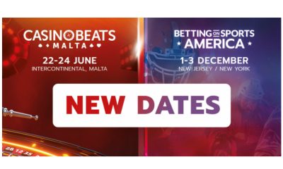 New dates for CasinoBeats Malta and Betting on Sports America