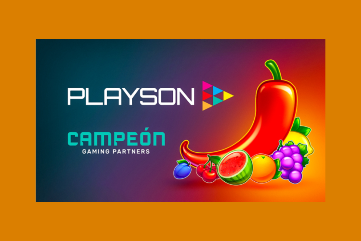 Campeón Gaming Partners to launch Playson portfolio of games