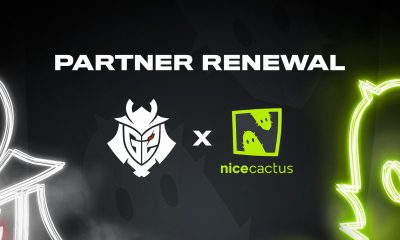 G2 Esports Expands Partnership with Nicecactus to Continue Its Support of Aspiring Content Creators and Gamers