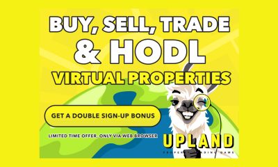 Join virtual property game Upland now and get a double sign-up bonus
