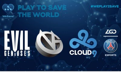 Cloud9, VG, PSG.LGD, and EG join WeSave! Charity Play