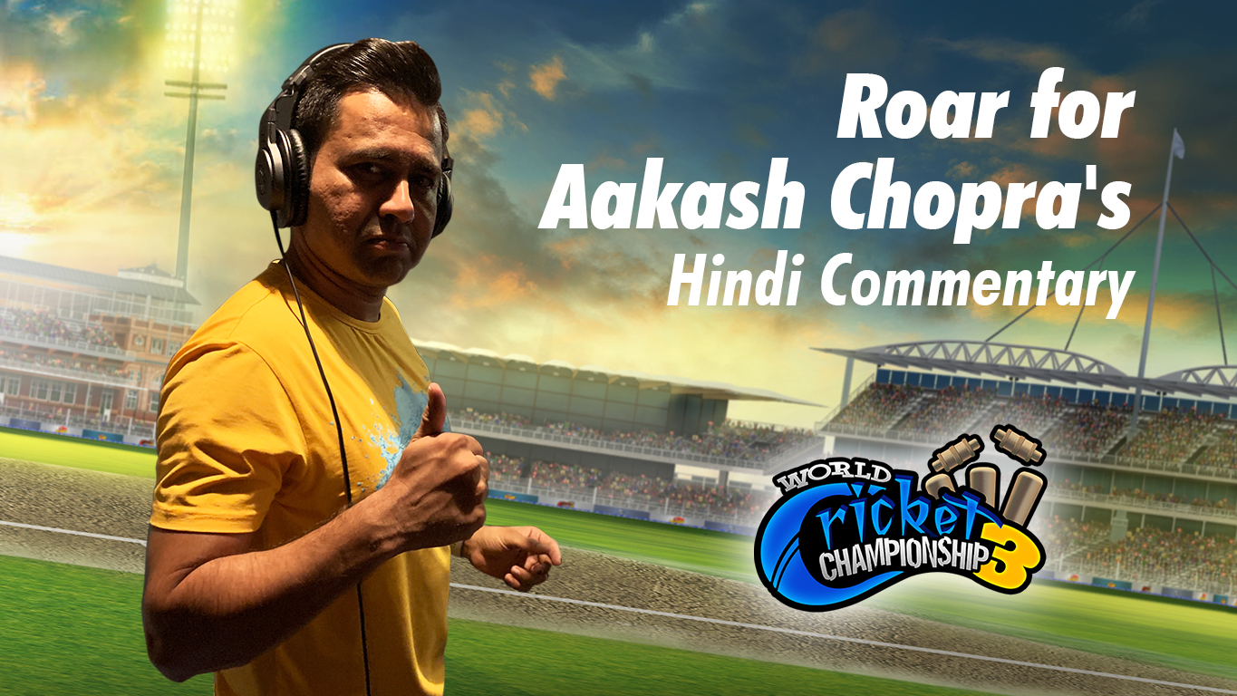 Aakash Chopra joins online cricket with the world's No.1 cricket game, World Cricket Championship