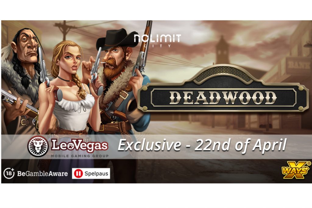 LeoVegas - Nolimit City saddle up once more to launch Deadwood