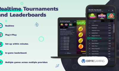 ORYX Gaming launches Tournaments and Leaderboards tool