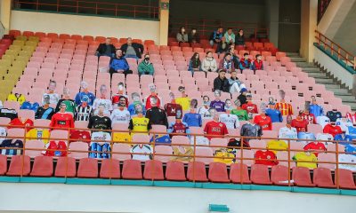 Fantastic! Virtual football fans in Belarus!