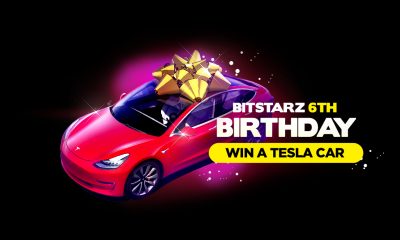 Win A Brand New Tesla Model 3 with BitStarz Big Birthday Giveaway!