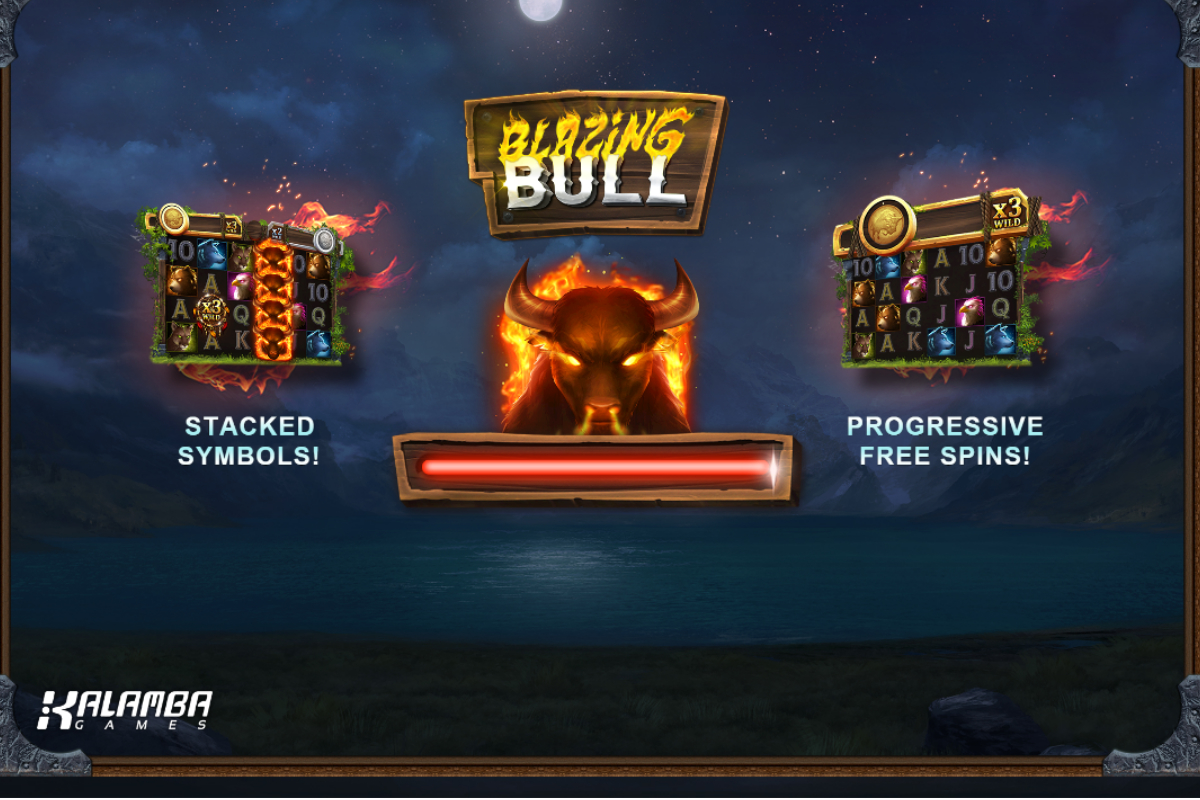 Kalamba Games in Blazing Bull