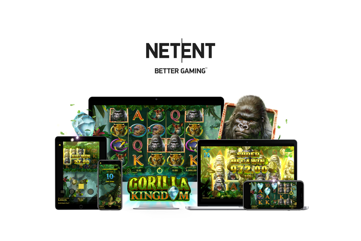 NetEnt's latest slot Gorilla Kingdom™