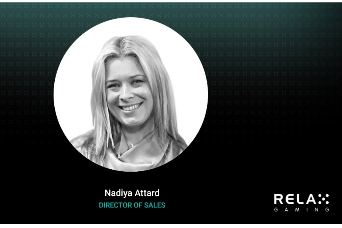 Relax Gaming Announces Appointment of Nadiya Attard as Director of Sales