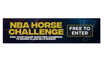 PlaySugarHouse.com and BetRivers.com Announce April Madness With Free-To-Play Bracket For NBA's Horse Challenge