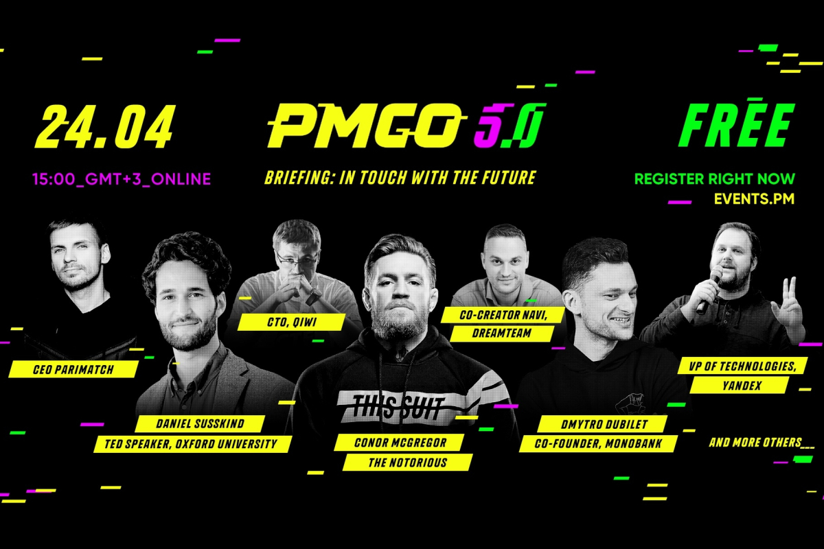 Parimatch hosts first ever live online public event PM GO: In Touch with the Future