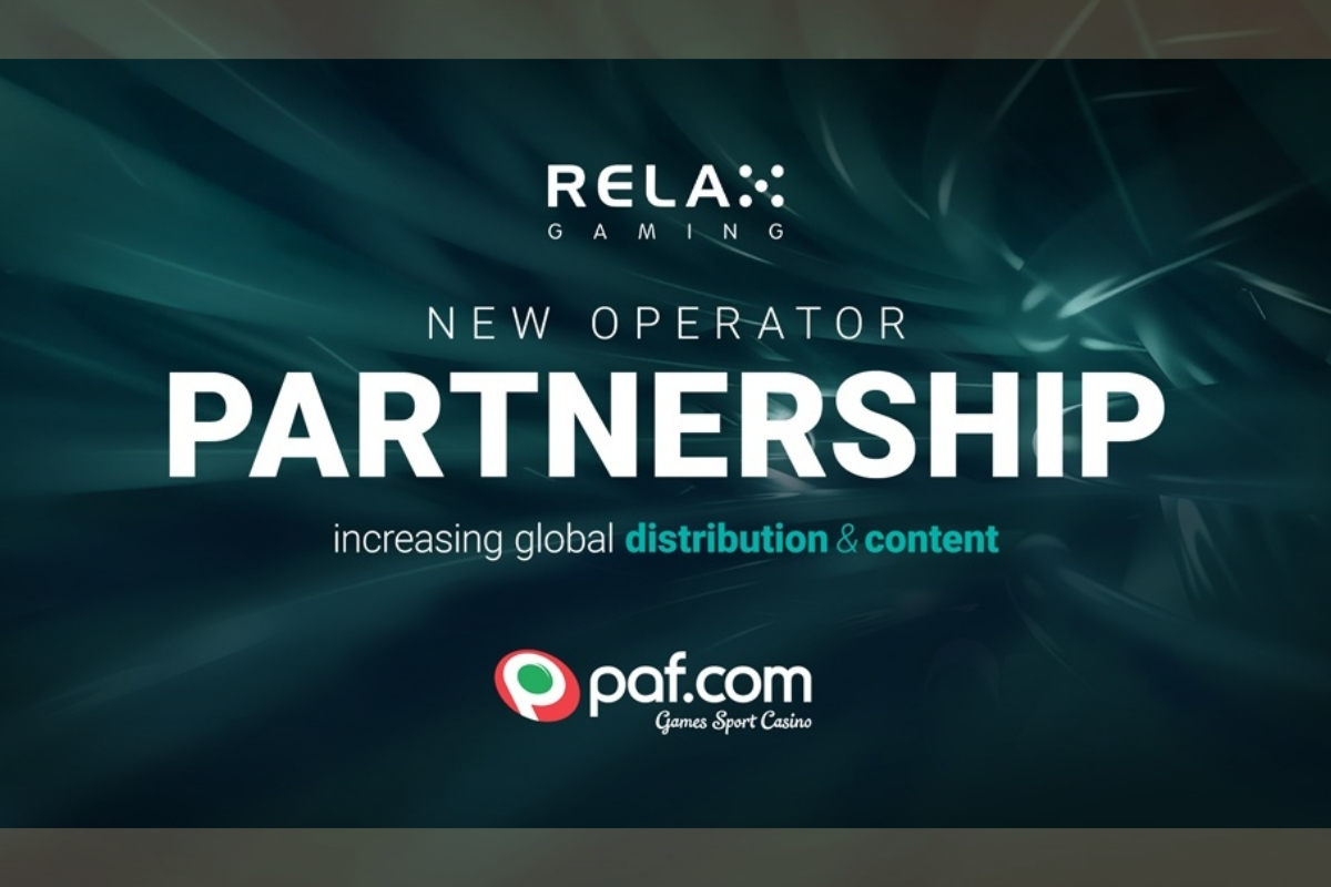 Relax Gaming partners with Paf