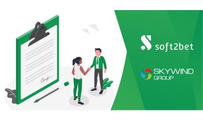 Soft2Bet partners with premium iGaming content provider Skywind Group