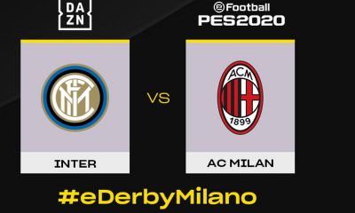AC Milan and FC Internazionale draw 2-2 in the first-ever virtual Milan Derby on PES 2020
