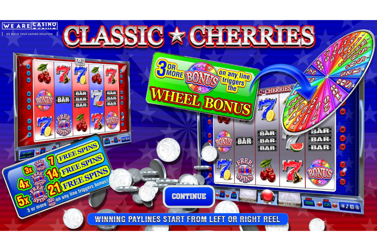 WeAreCasino and Silver Lining Studios Launch “Classic Cherries” Slot Game