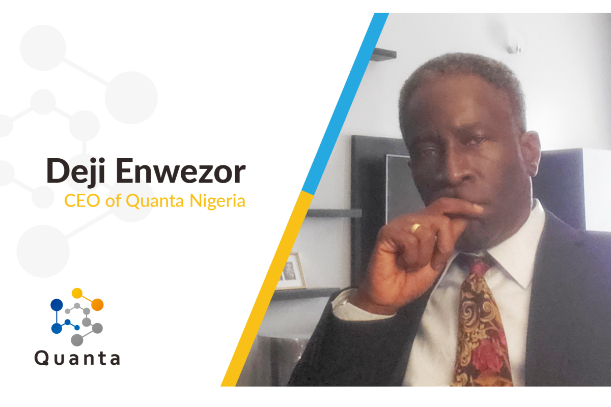 Deji Enwezor Appointed as CEO of Quanta Nigeria