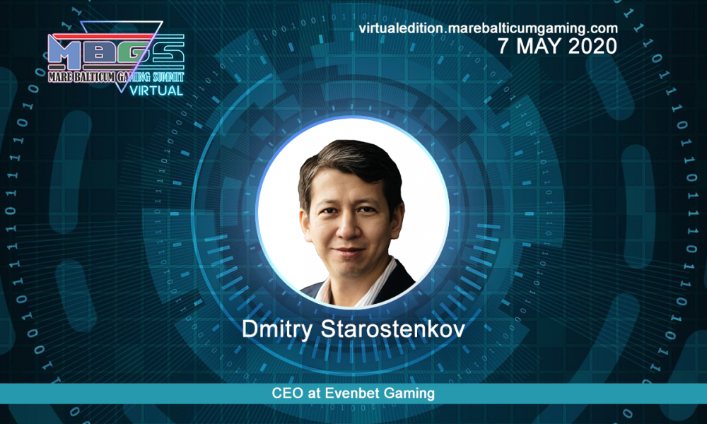 #MBGS2020VE announces Dmitry Starostenkov, CEO at Evenbet Gaming, among the speakers.