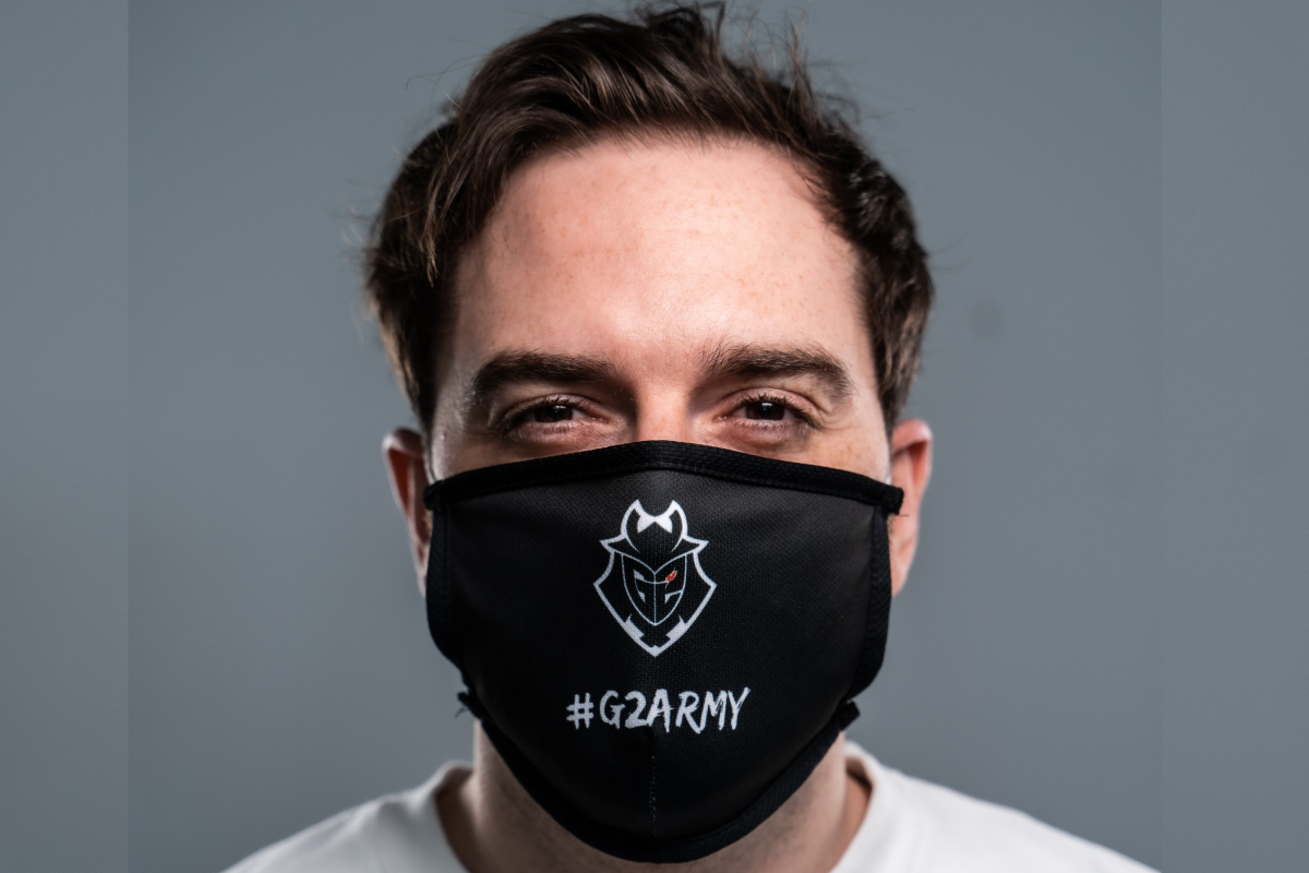 G2 Esports Releases Branded Face Mask, Partners with Mastercard to Donate Proceeds to Local Berlin Hospital in the Fight Against COVID-19