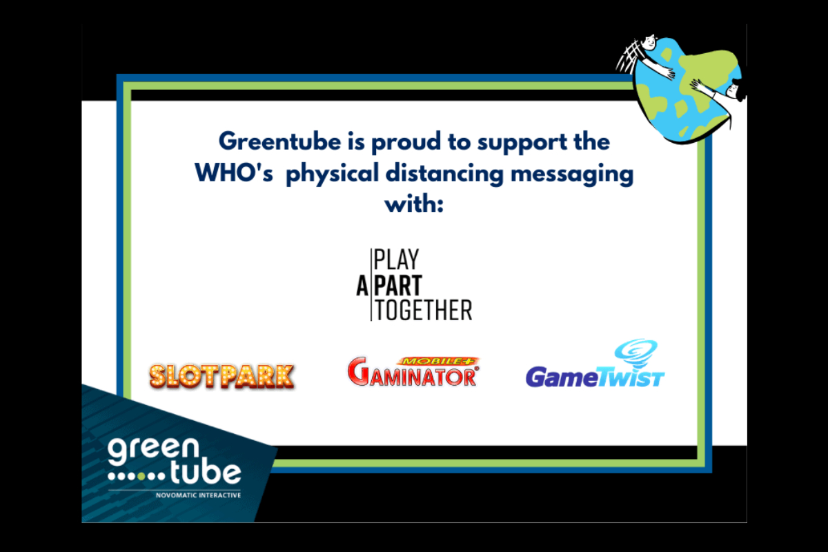 Greentube joins #PlayApartTogether campaign