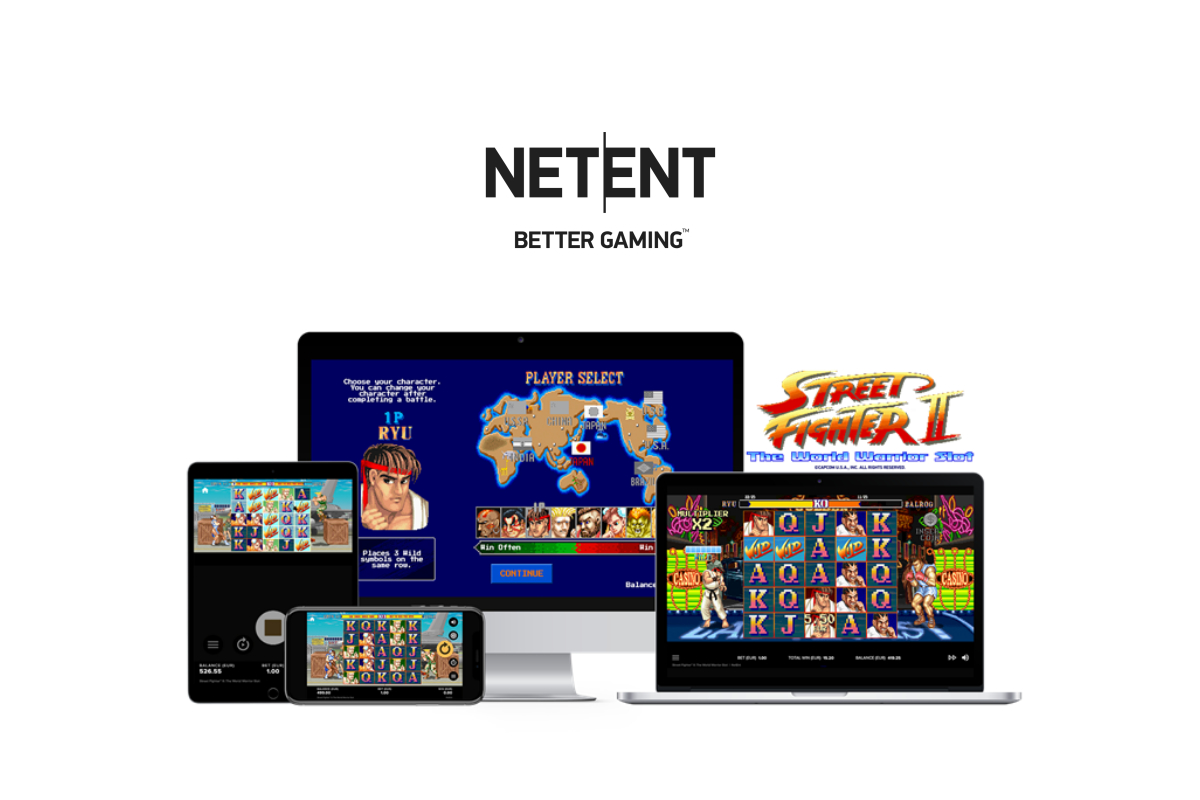 NetEnt on for another branded smash hit with Street Fighter II: The World Warrior Slot™