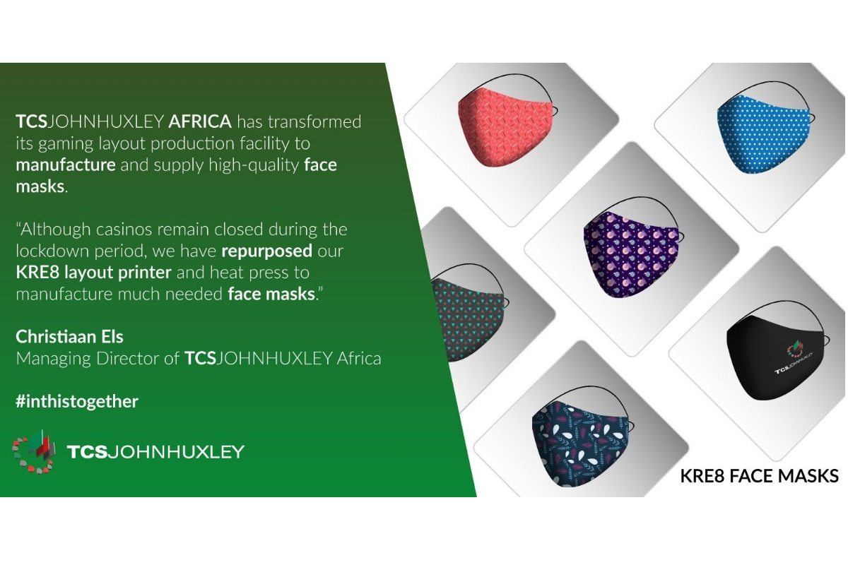 TCSJOHNHUXLEY AFRICA TO PRODUCE HIGH QUALITY FACE MASKS