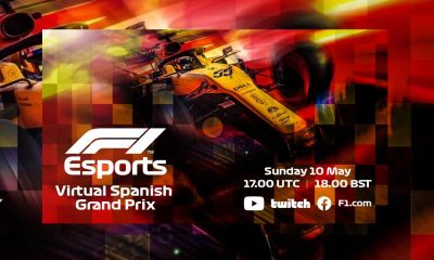 Formula 1 drivers line-up alongside footballing stars for Virtual Spanish Grand Prix