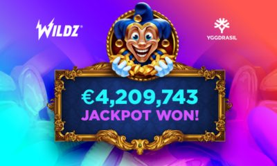 Wildz player lands €4.2m jackpot on Yggdrasil's Empire Fortune slot