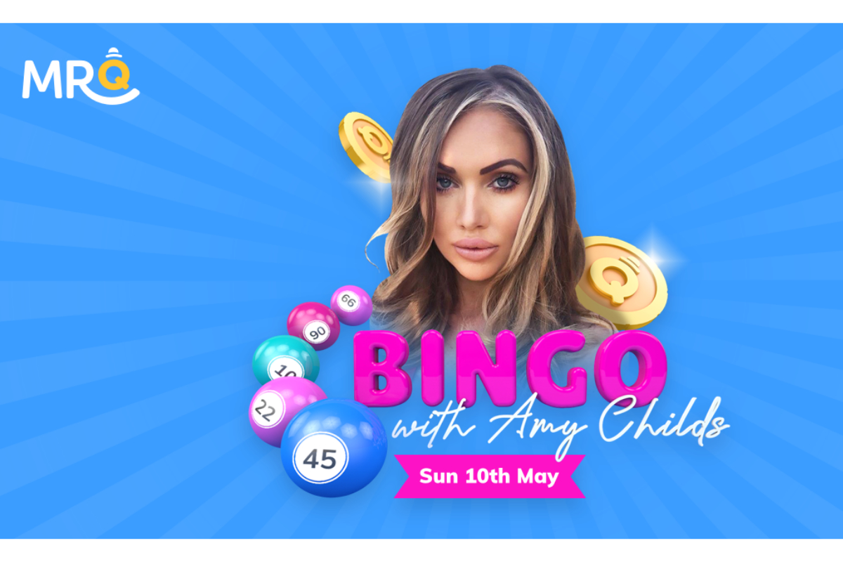 MrQ hosting a weekend of influencer bingo featuring reality TV stars Amy Childs and Cara De La Hoyde