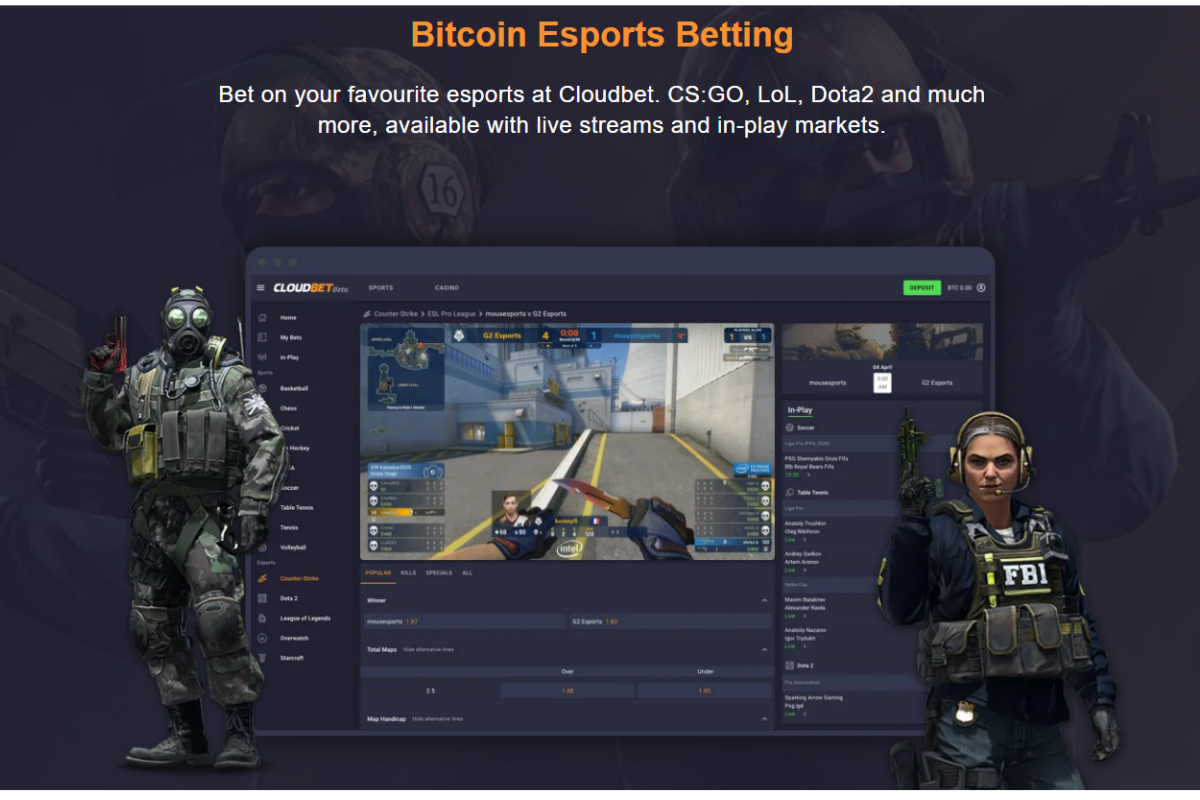 Crypto Gaming Pioneer Cloudbet Crystallises Esports Potential in New Offering