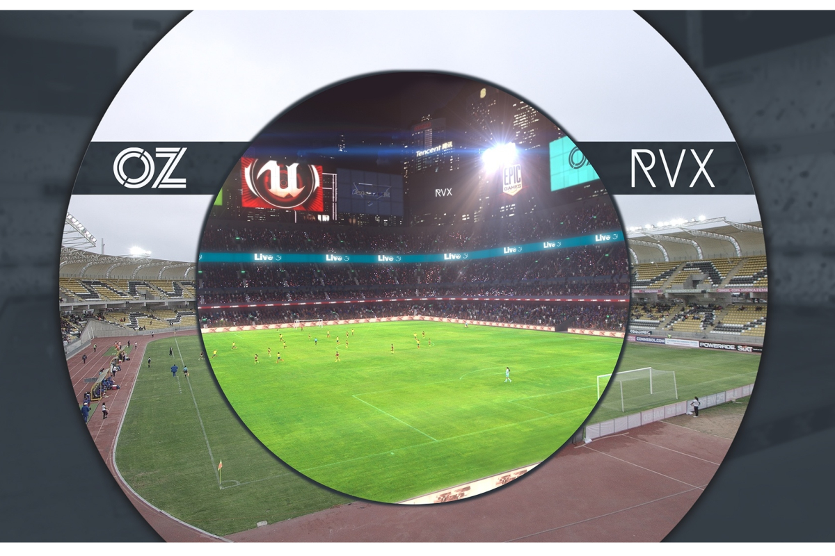 OZ Sports uses Augmented Reality to put football fans at the heart of closed-door broadcasts