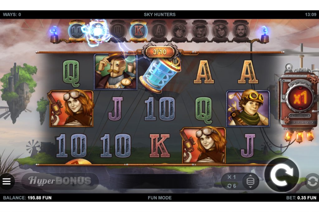  Kalamba Games' thrilling Sky Hunters slot