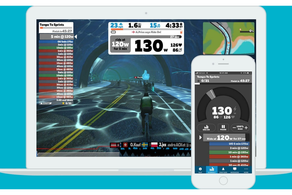 Virtual bike races as hard as Tour de France, says expert