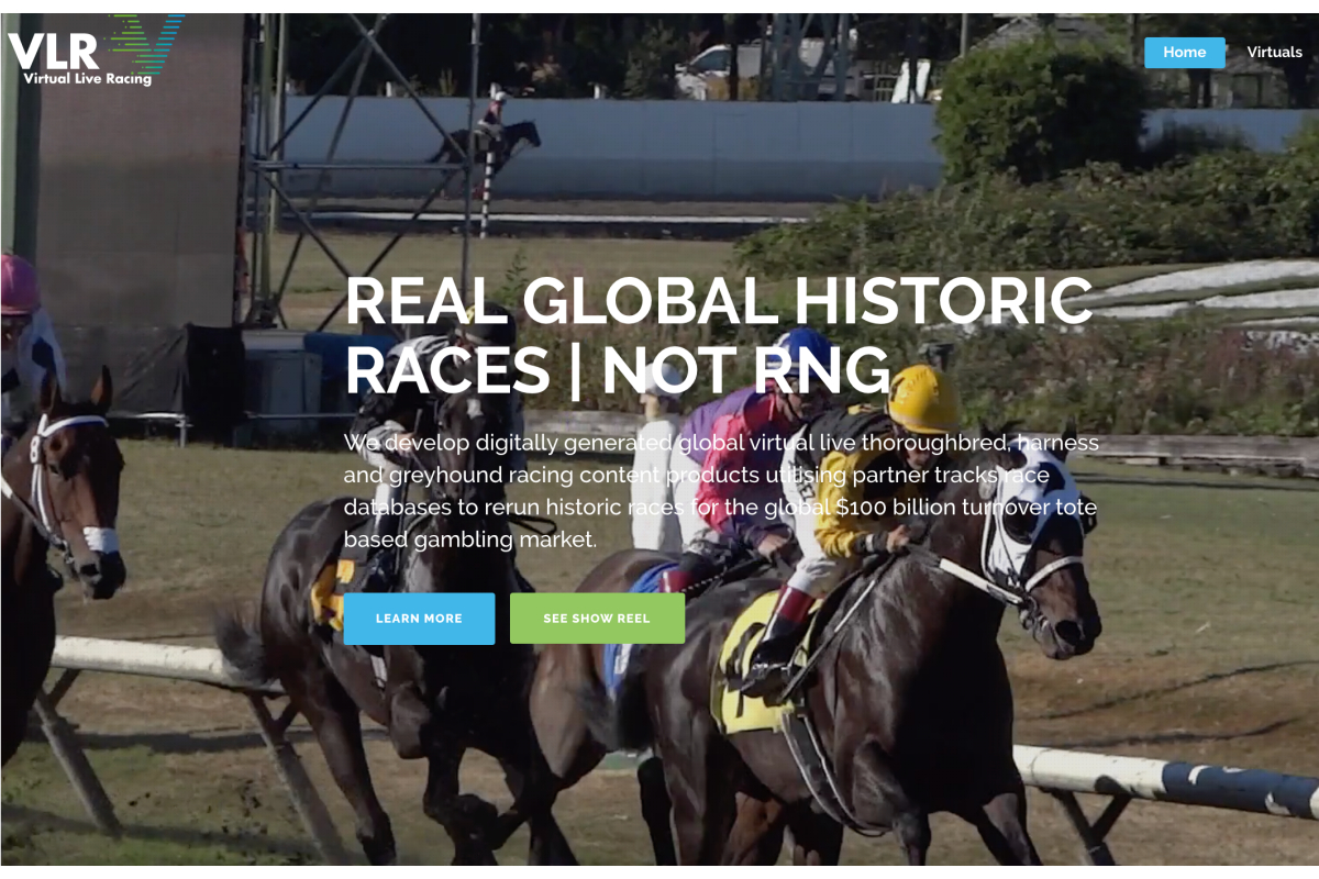 Online betting pioneer creates another first with live virtual racing products