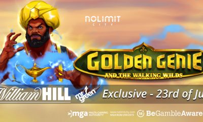 Nolimit City & William Hill group premier, Golden Genie & The Walking Wilds