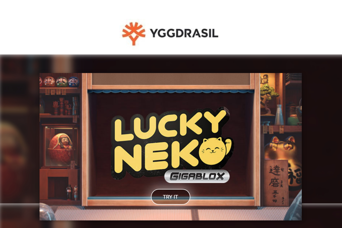 Yggdrasil unveils game-changing mechanic in Lucky Neko Gigablox™