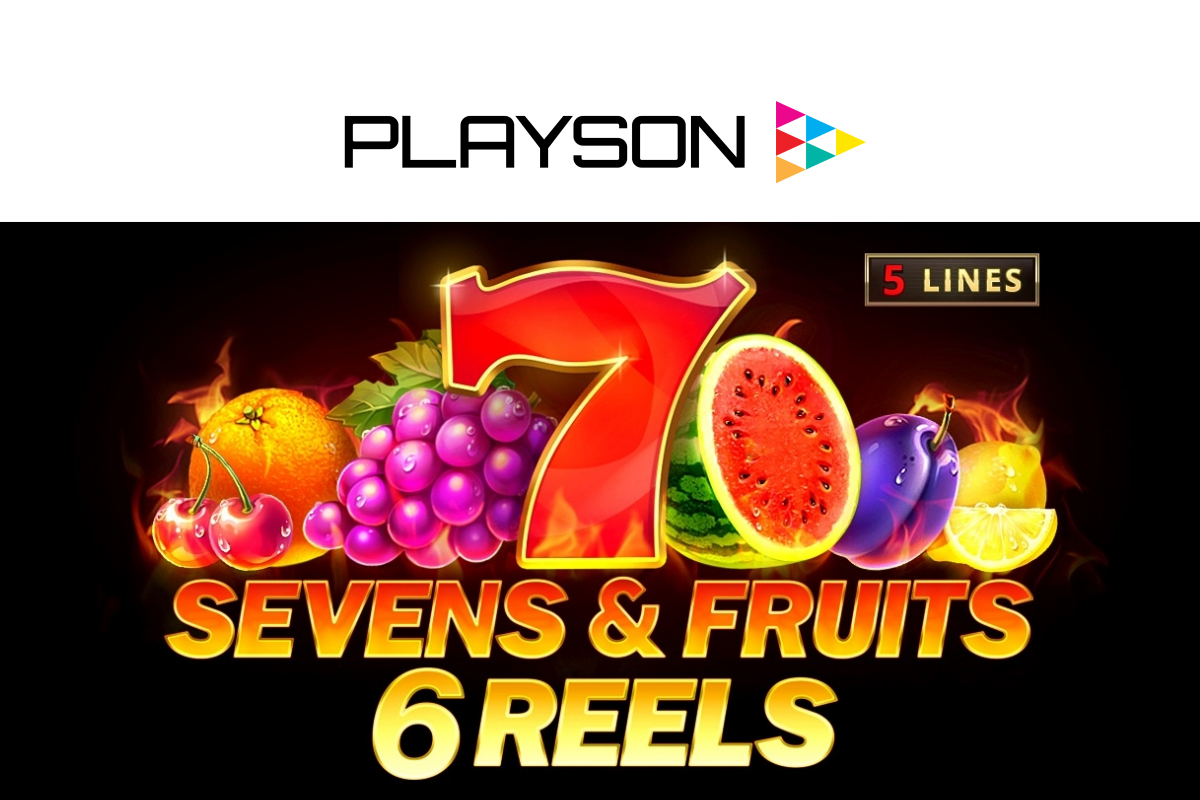 Playson expands Timeless Fruit Slots series with Sevens & Fruits: 6 Reels