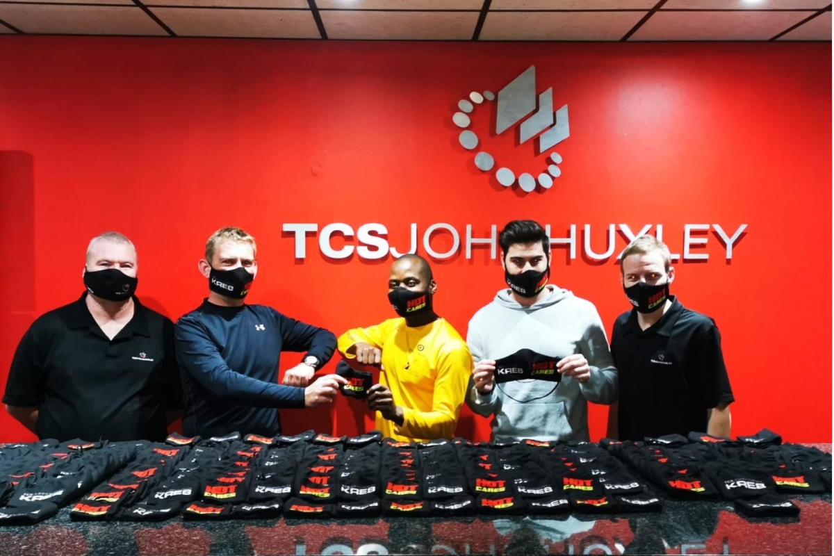 TCSJOHNHUXLEY Works With HOT 91.9FM to Donate KRE8 Masks to Hot Cares Causes