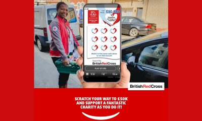 The British Red Cross and Lottoland launch digital scratchcard