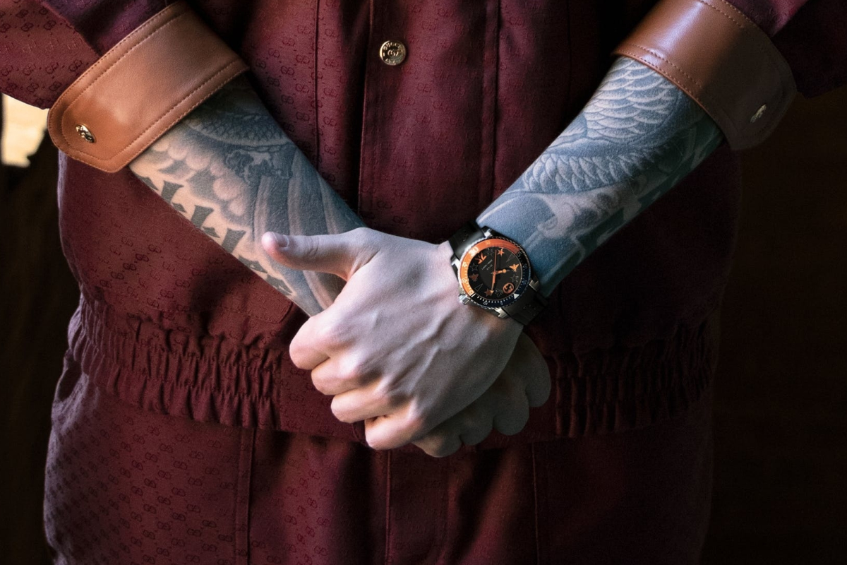 Gucci unveils new limited-edition Gucci Dive watch in partnership with Fnatic