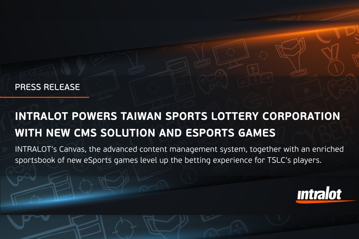 INTRALOT Powers Taiwan Sports Lottery Corporation with new CMS Solution and eSports Games