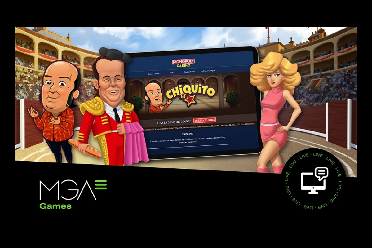 Monopoly Casino launches slots content from MGA Games