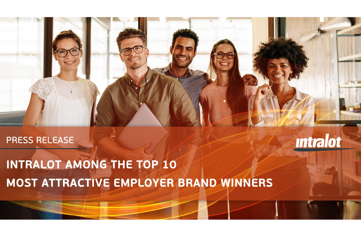 INTRALOT Among the Top 10 Most Attractive Employer Brand Winners