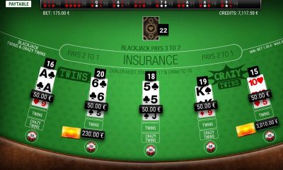 GAMING1 releases Blackjack Twins and Crazy Twins