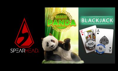 Spearhead Studios releases Blackjack and Giant Panda slot