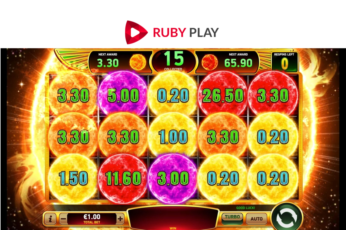 RubyPlay Launches New Egyptian Sun Video Slot