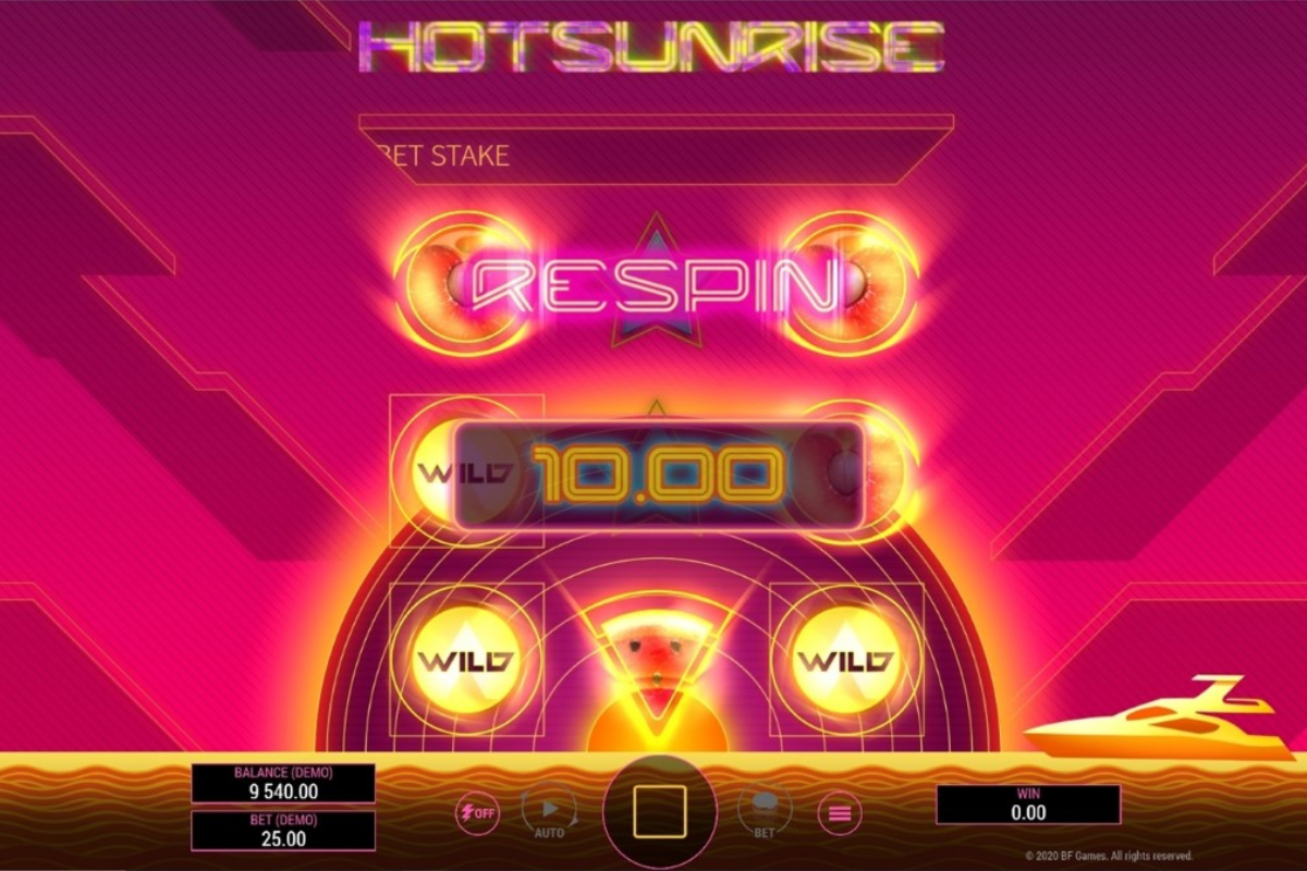 BF Games raises the temperature with latest title Hot Sunrise