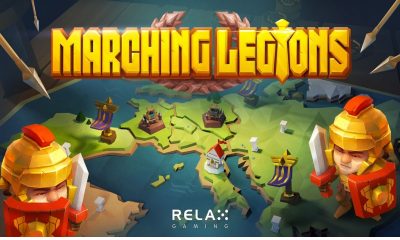 Relax Gaming rallies the troops in its new slot Marching Legions