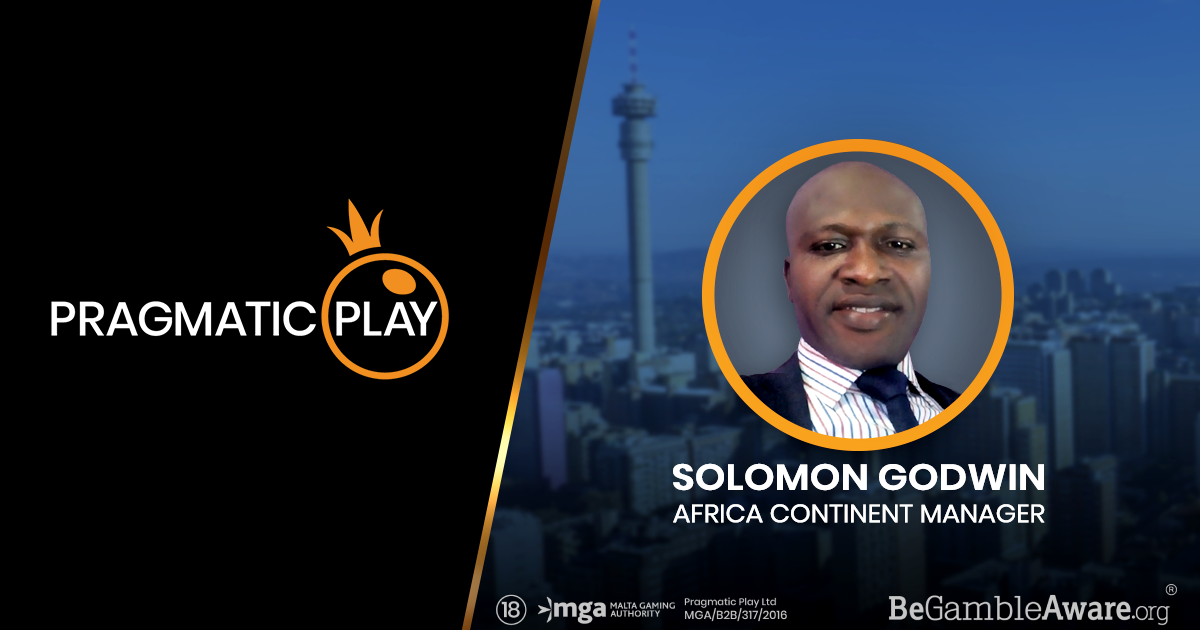 Pragmatic Play Expands to Africa and Appoints Solomon Godwin as Continent Manager