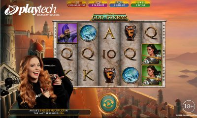 Playtech launches Age of the Gods: God of Storms Community Live Slots
