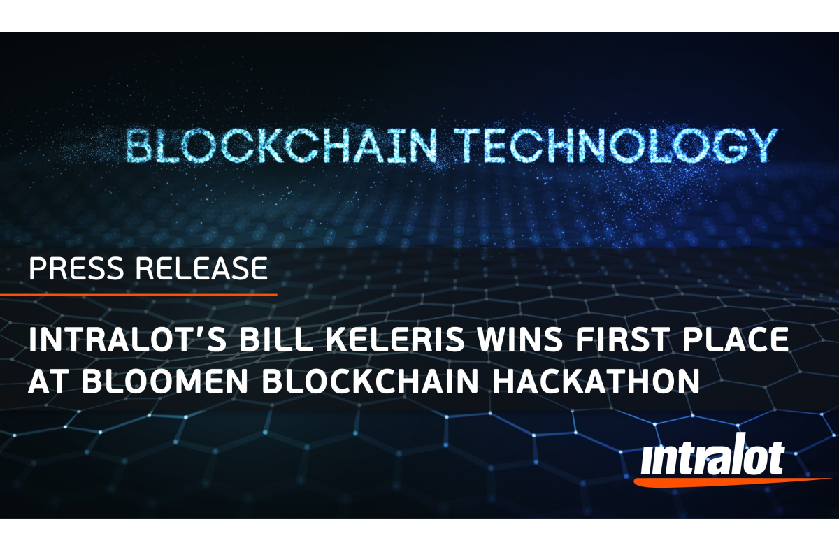 Intralot’s Bill Keleris Wins First Place At Bloomen Blockchain Hackathon